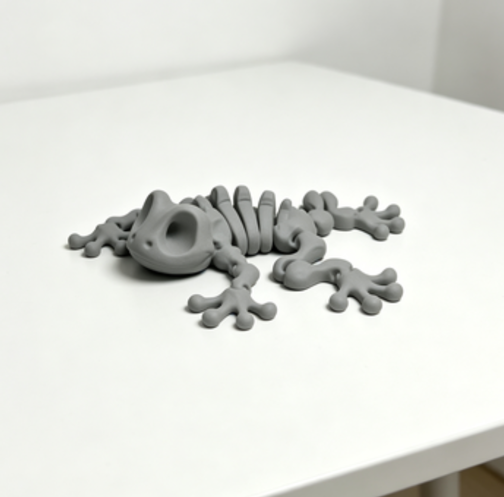 Miniatura 8 do modelo 3D Articulated Skeleton Frog