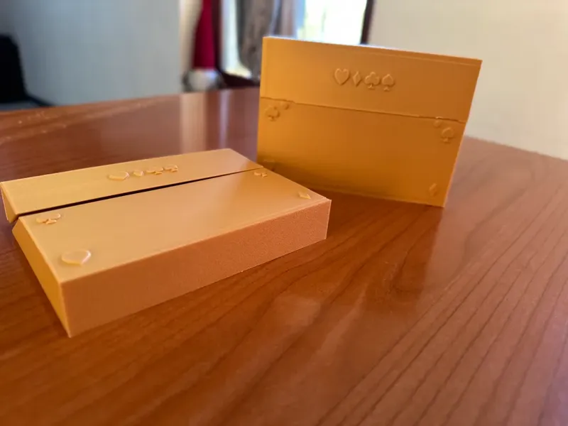 Box carte / Porta carte doppio 