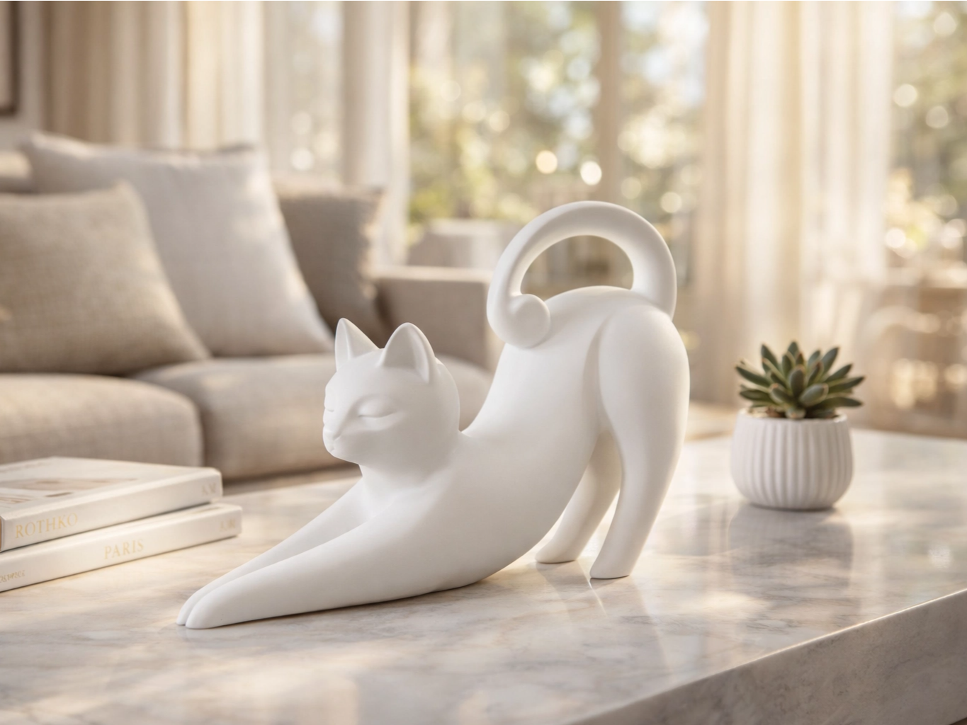 Stretching Cat 