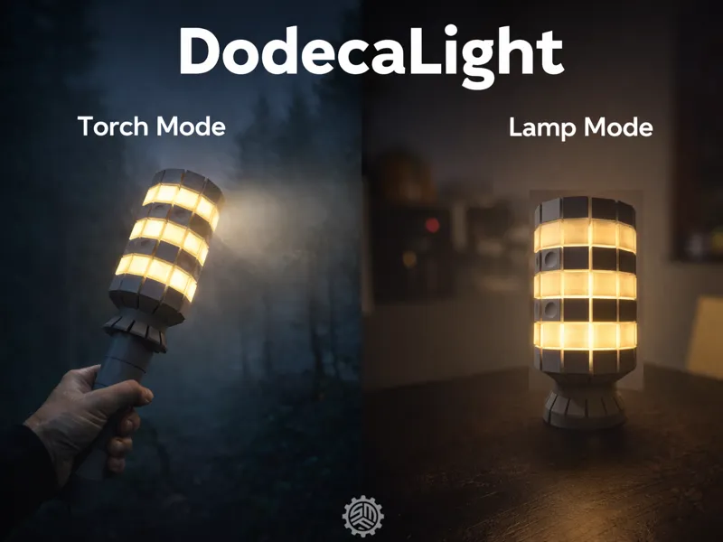 DodecaLight (Lamp & Torch Mode)