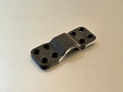 Glue or Screw Zip Tie Mount - 10 pieces