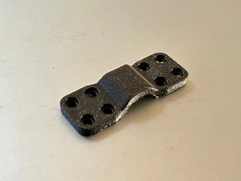 Glue or Screw Zip Tie Mount - 10 pieces