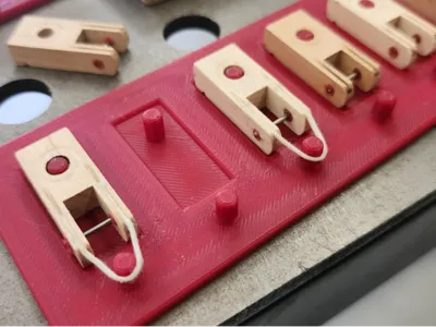 Eight-Part Butt Flange Jig for Yamaha