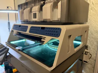 X2D & P2S AMS Riser with LED Strip Position