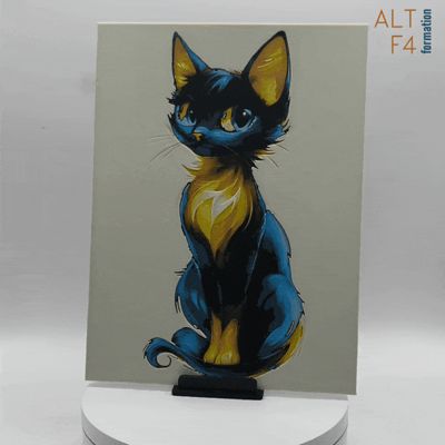 Cat - hueforge