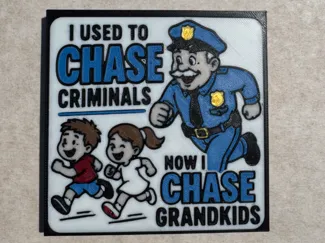 I Used to Chase Criminals, Now Chase Grandkids