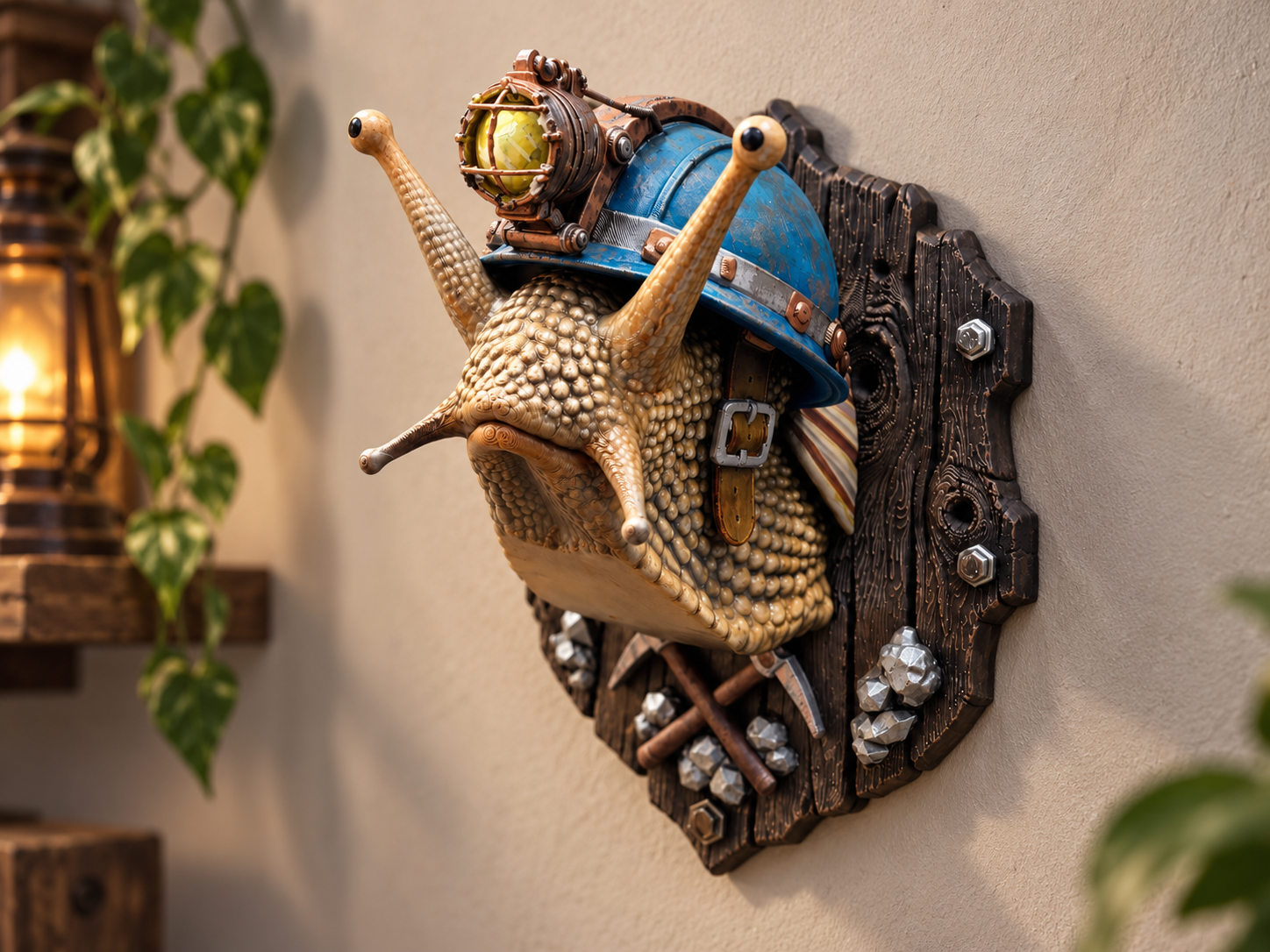 Erzbergschnecke – Miner Snail Wall Trophy - 1
