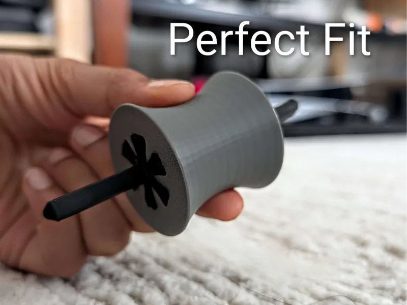 Twin Fin Passthrough Fidget Ergonomic Design