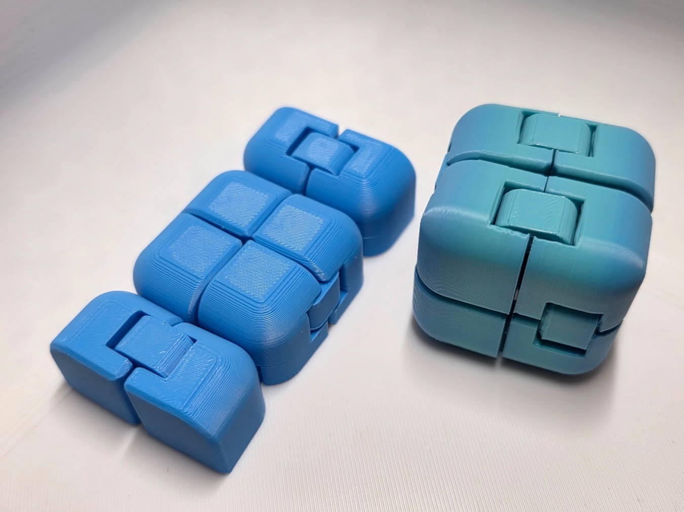 Round Infinity Cube Fidget (Print-In-Place)