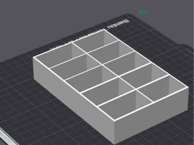 container for e.g. LEDs