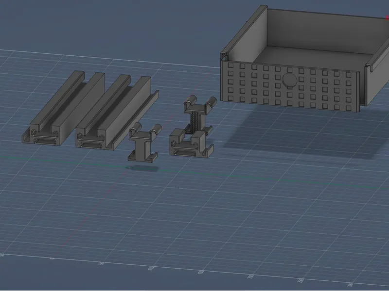 Under-Shelf Drawer for Wire Racks