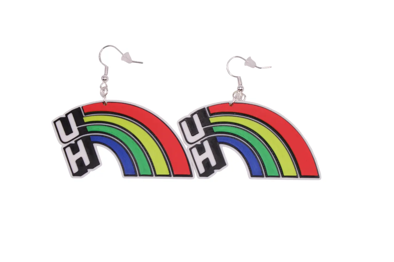 University of Hawaii Earrings view 4