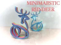 Decoration renne minimaliste — photo 2