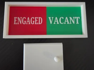 Bathroom Door Sign