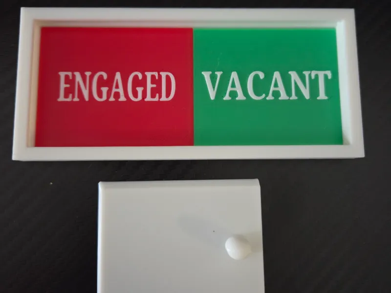 Bathroom Door Sign