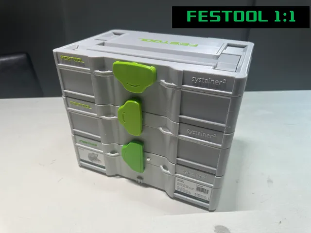 Festool systainer S76费斯托事事坦S76工具箱，1:1模型，PXA系列可打