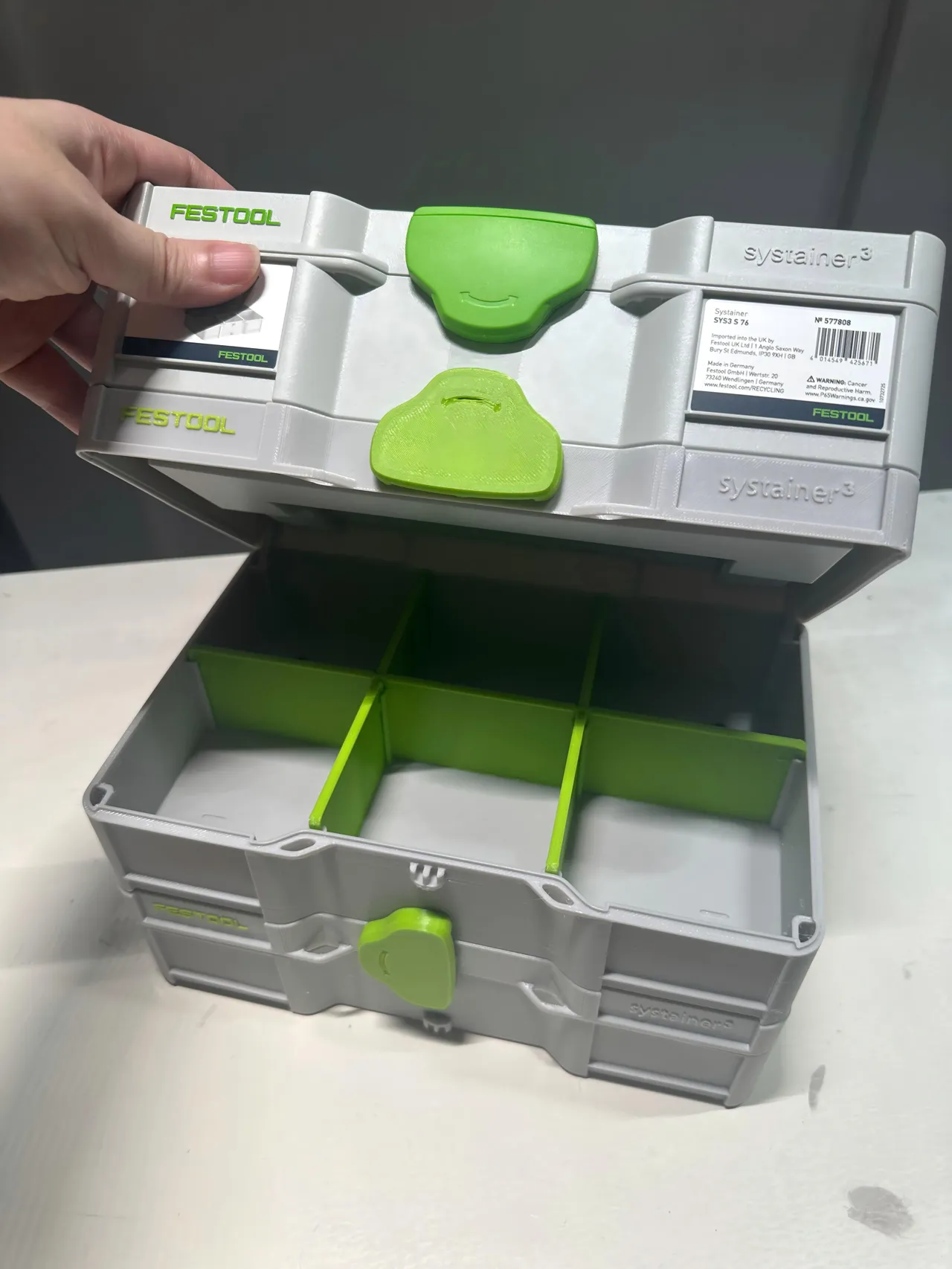 Festool systainer S76费斯托事事坦S76工具箱，1:1模型，PXA系列可打 view 3