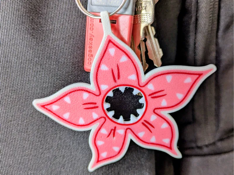 Stranger Things Demogorgon Keyring | Keychain