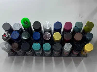 Spray paint holder 9 cans