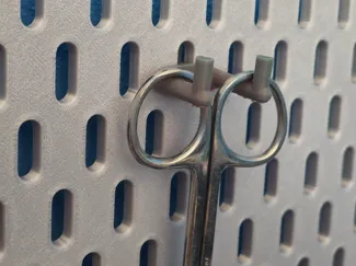 Skadis scissors holder