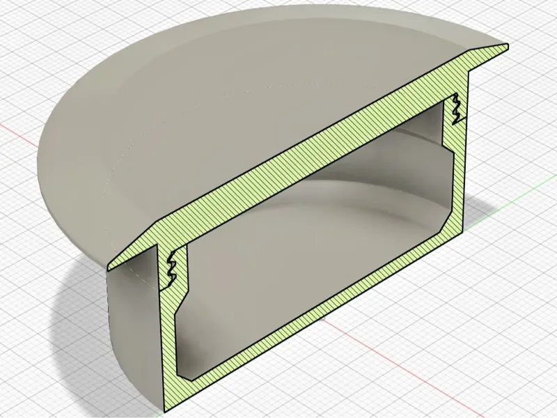 Desk Hole Cover with Secret Compartment