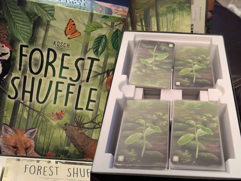 Forest Shuffle Insert (sleeve compatible)