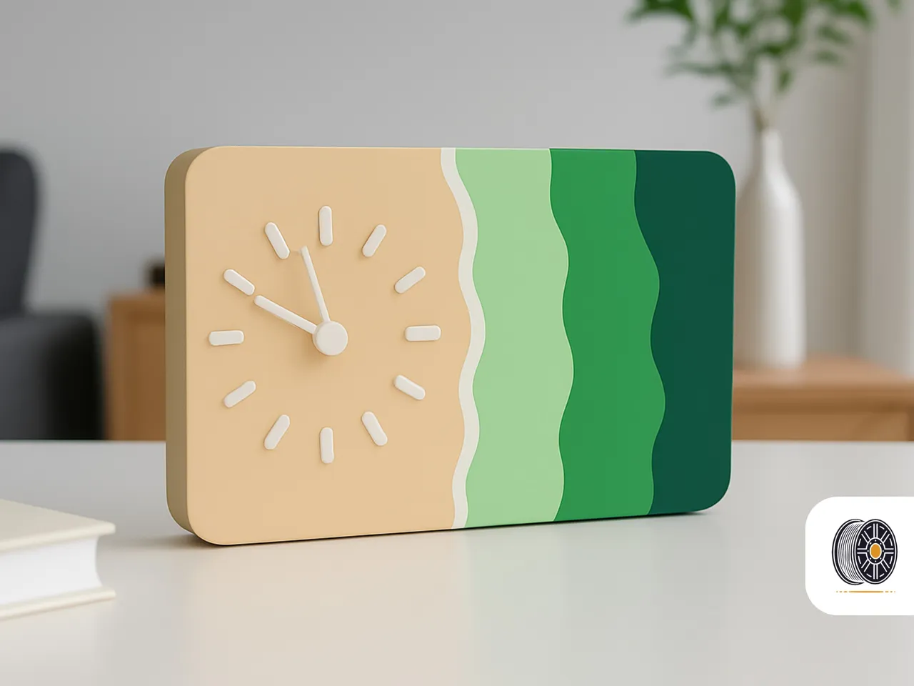 Waveform | A Modern Minimalist Desk Clock | NO AMS view 4