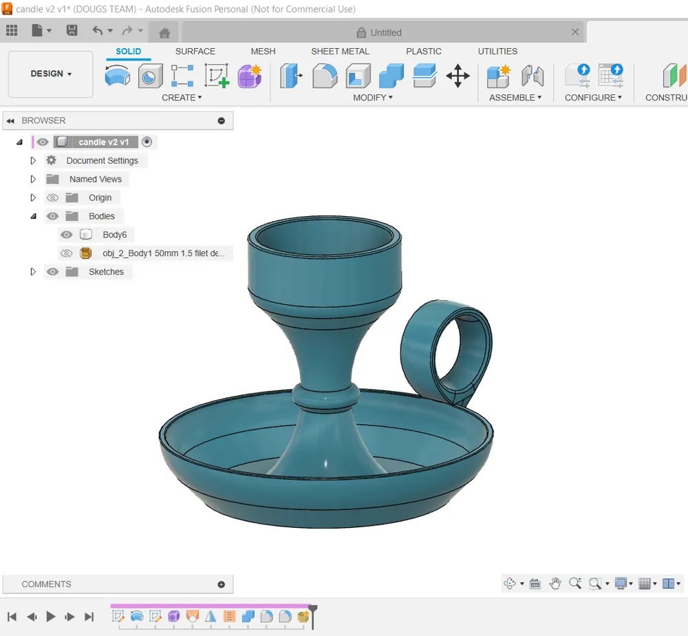 Tealight Candle Holder (Candle Separate) - Free 3D Print Model - MakerWorld