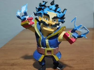 Electro Wizard - Clash Royale 