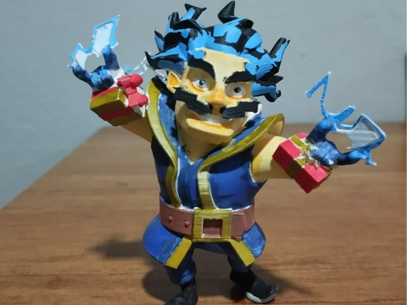 Mago Elétrico - Clash Royale 
