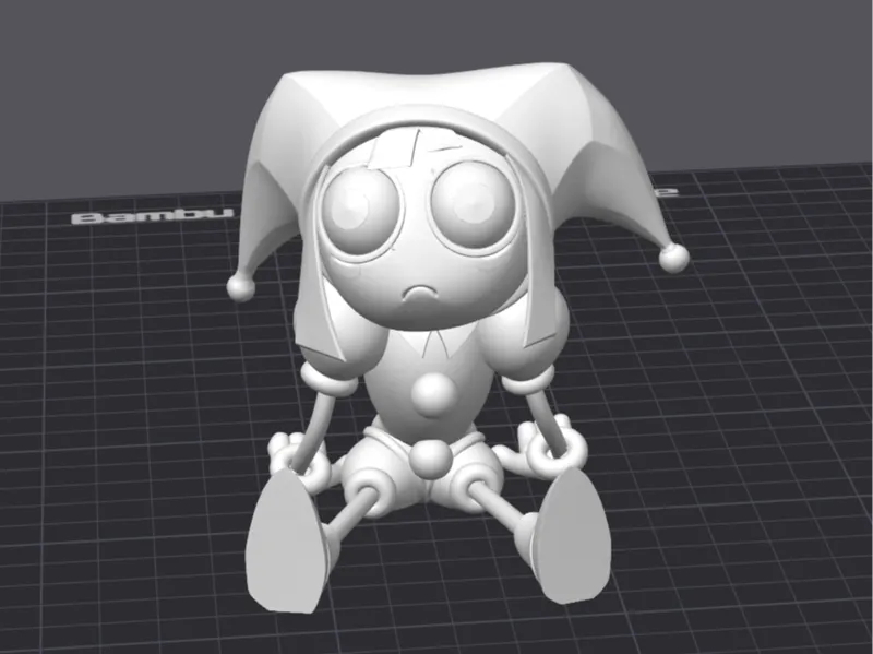 Sitting Pomny The Amazing Digital Circus
