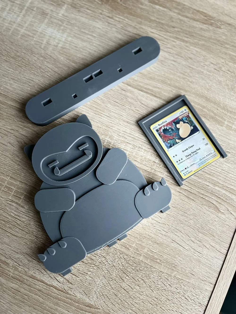 Ronflex Mini Toploader Support Ronflex / Snorlax Pokemon TCG - Free 3D Print Model ...