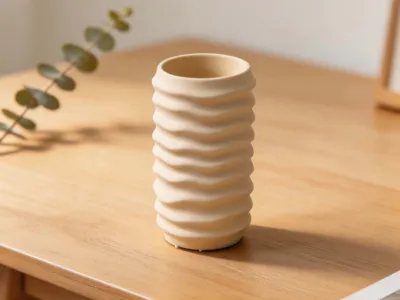 Textured Storage Pen Holder
