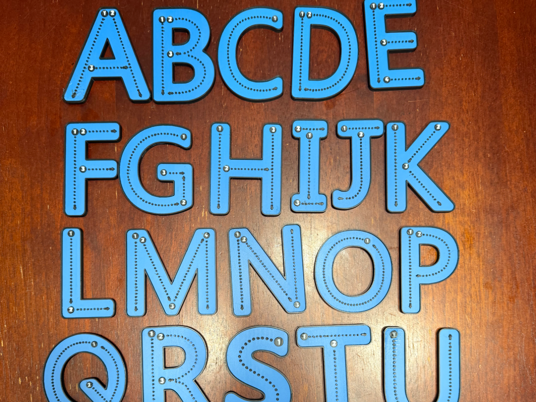 Correct Letter Formation Manipulatives - Uppercase - 1