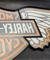 Supports internes pour lampe logo LED Harley-Davidson — photo 1