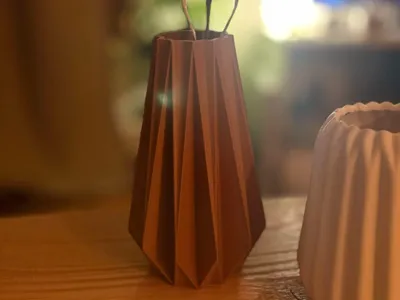 Vase origami