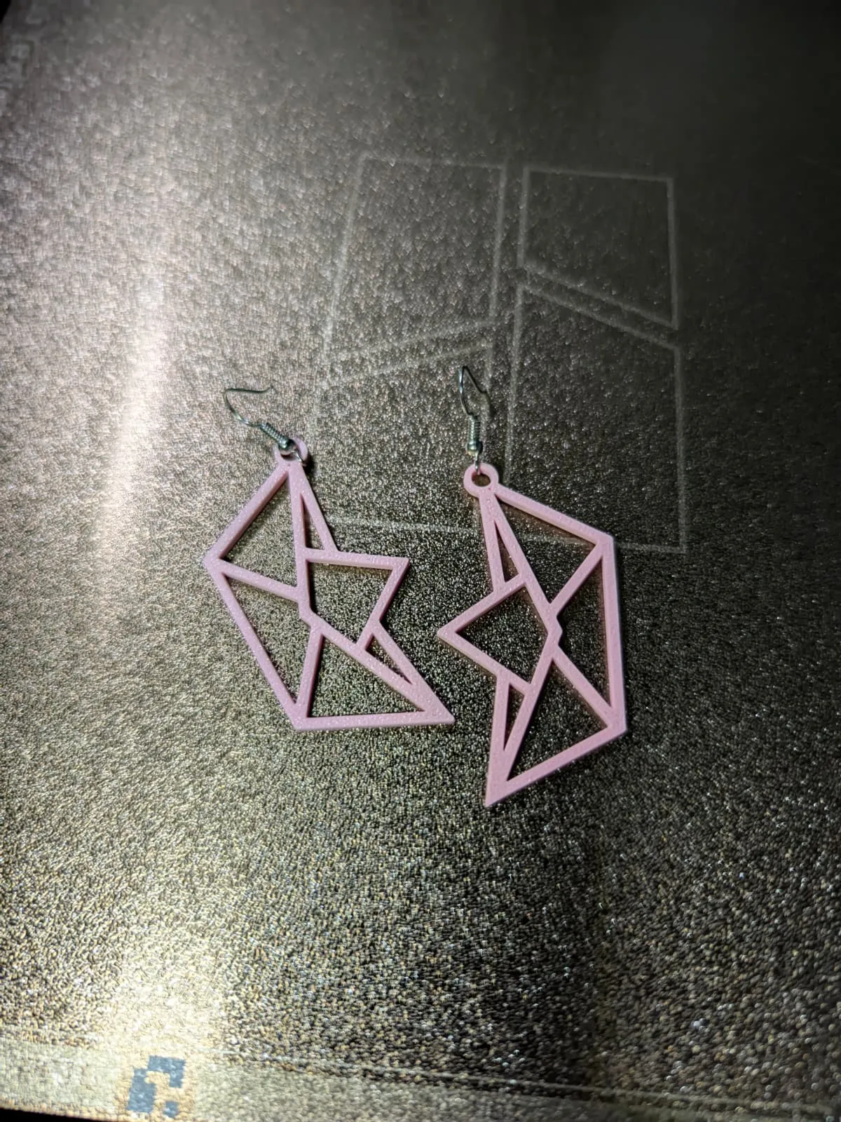 Elegant Earrings - Quick Gift & Print - Model #04 view 3