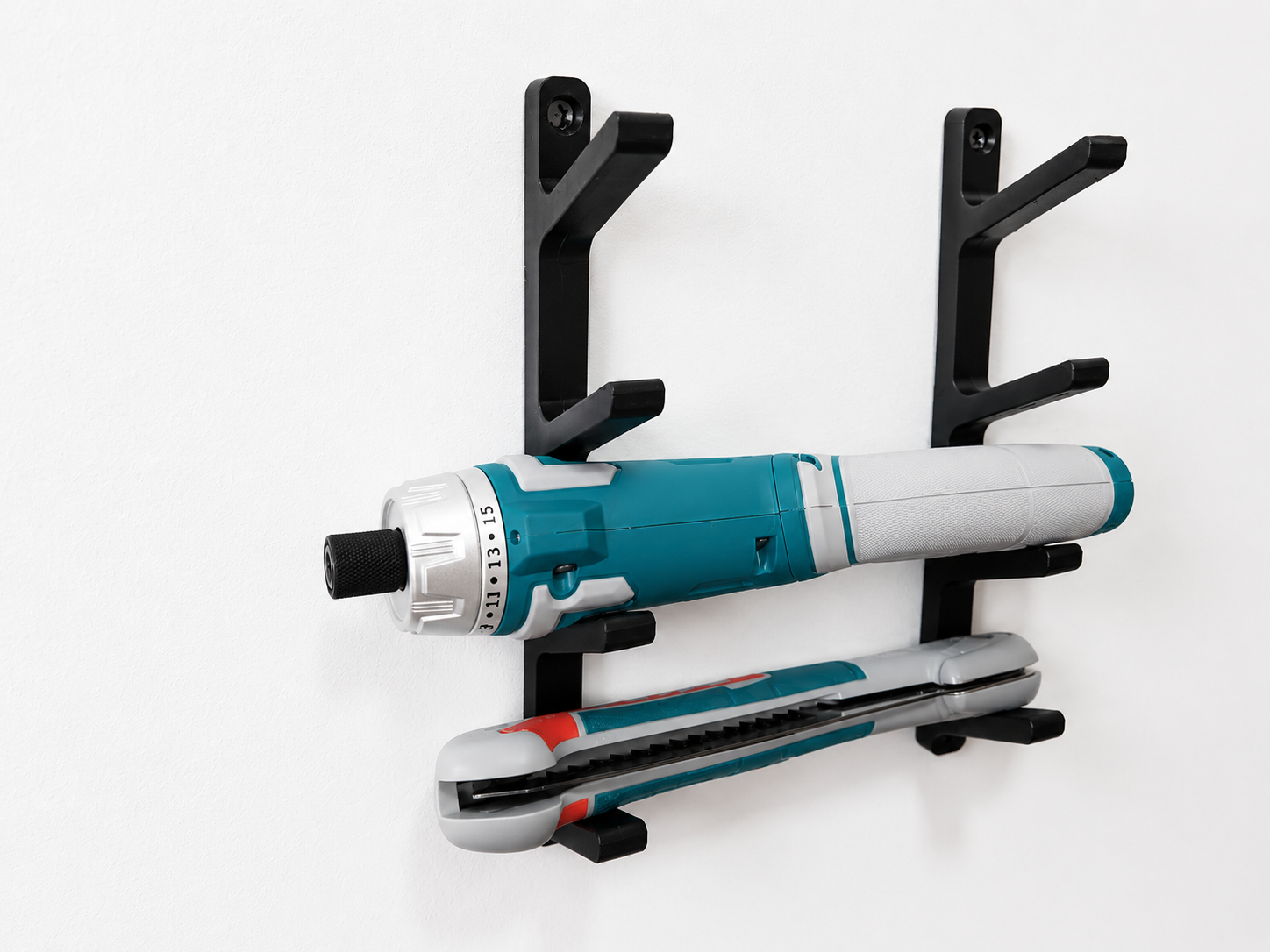 Wall-Mounted Tool Organizer Rack