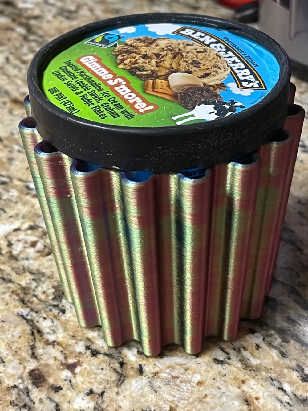 Ice Cream Koozie, Ben & Jerry's by MakerWorld