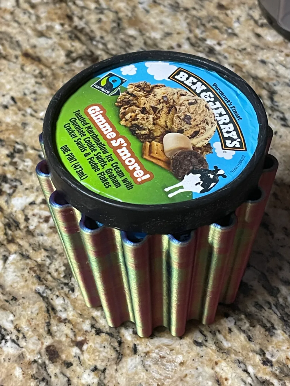 Ice Cream Koozie, Ben & Jerry's by MakerWorld