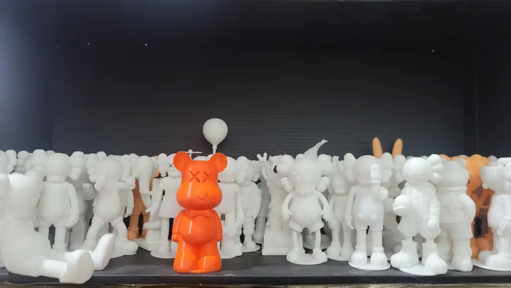 Kaws Companion Bearbric key chain by Boombulab - MakerWorld