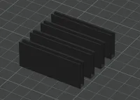 5cm 0.08mm layer, 2 walls, 15% infill