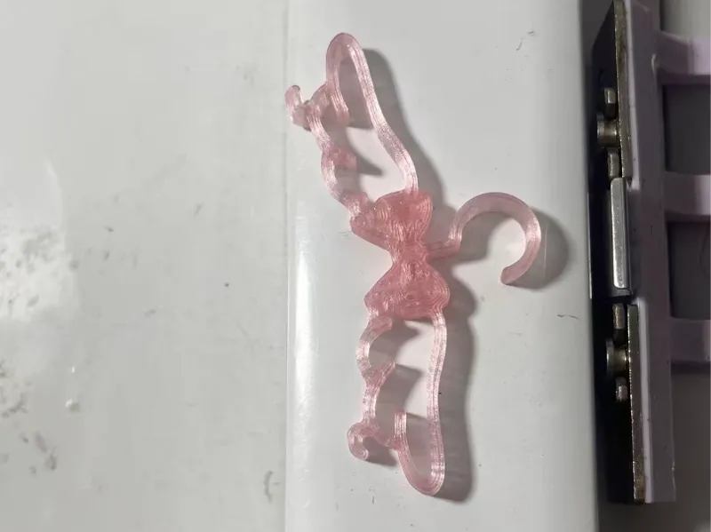 bjd娃衣架小翅膀蝴蝶结款