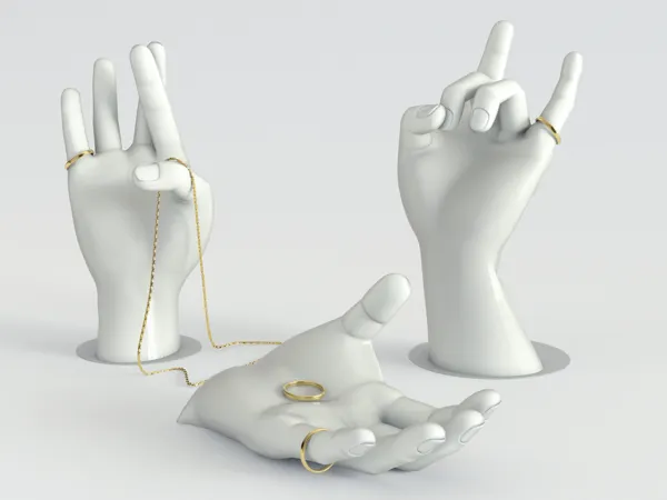 Mains porte-bijoux