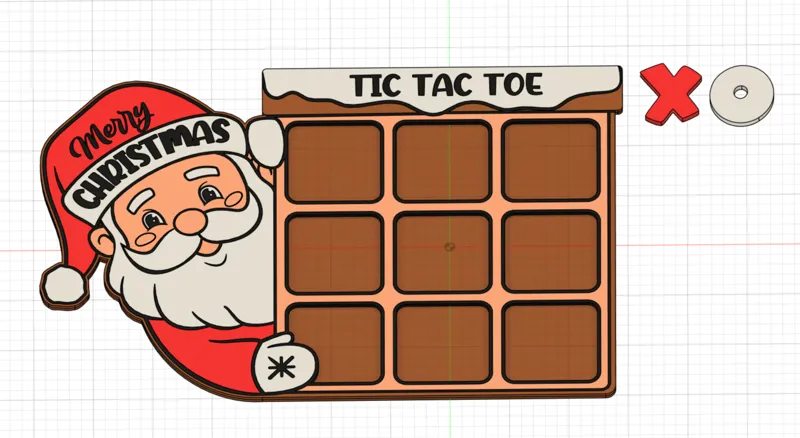 TicTacToe - Santa Clause