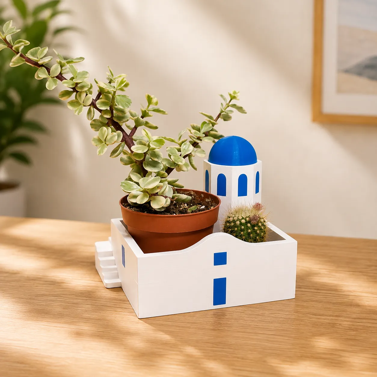Greek Church House Planter - No AMS - No Supports view 2