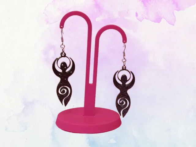 Pendientes Diosa Espiral