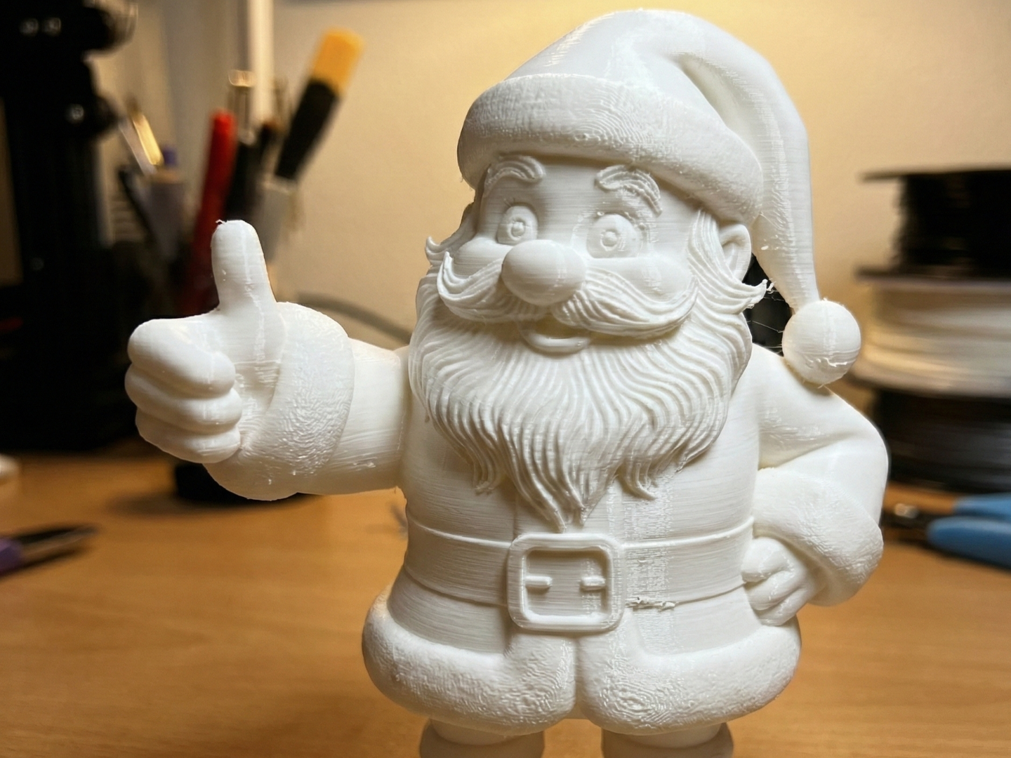 Santa Claus 3D Model STL 3D Print 90