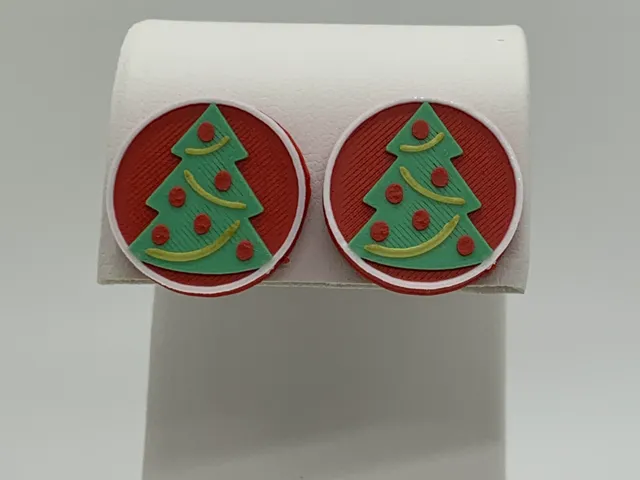 Christmas Tree Earrings