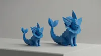 Mini Vaporeon (~2" Tall)